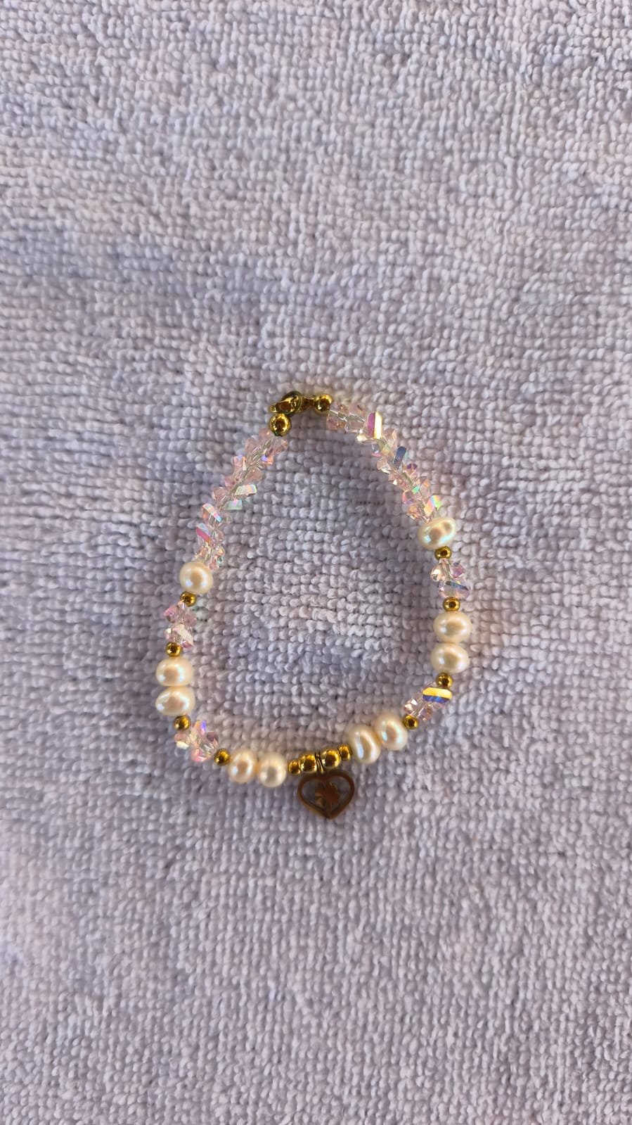 Pulsera perlas de mar -